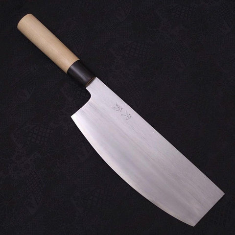 Sushikiri White Steel #2 Kasumi Büffelhorn und Magnolienholz Griff 240mm-[Musashi]-[Japan-Küchenmesser]