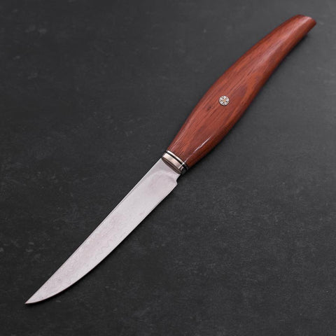 Syeakmesser VG-10 Damast Anden Teak Griff 115mm-[Musashi]-[Japan-Küchenmesser]