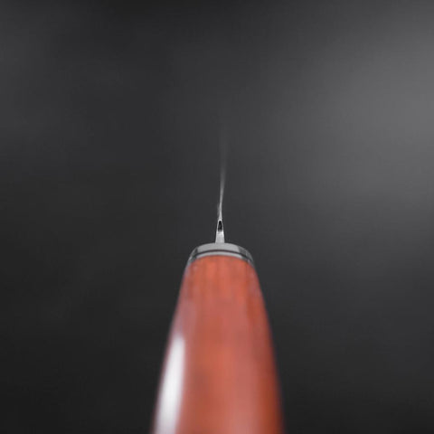 Syeakmesser VG-10 Damast Anden Teak Griff 115mm-[Musashi]-[Japan-Küchenmesser]