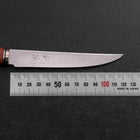 Syeakmesser VG-10 Damast Anden Teak Griff 115mm-[Musashi]-[Japan-Küchenmesser]