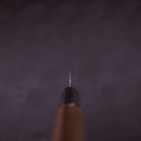 Takohiki Silver Steel #3 Walnuss Griff 200mm-[Musashi]-[Japan-Küchenmesser]