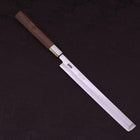 Takohiki Silver Steel #3 Walnuss Griff 200mm-[Musashi]-[Japan-Küchenmesser]