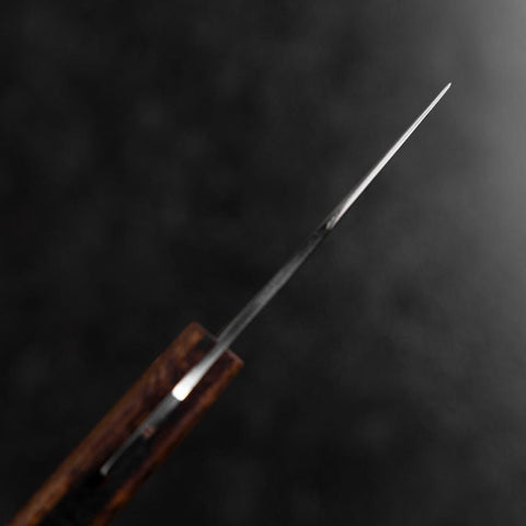 Taschenmesser AUS-8 Hawaiian Koa Outdoor-Messer 55mm mit Lederscheide-[Musashi]-[Japan-Küchenmesser]