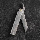 Taschenmesser White Steel #2 75mm Carbon Tsuchime Kanagata mit Paulownia-Holzbox-[Musashi]-[Japan-Küchenmesser]