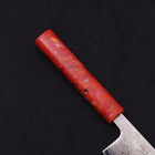 Tsushima Messer Kiritsuke VG-10 Damast Roter Ozeanplastik Griff 210mm-[Musashi]-[Japan-Küchenmesser]