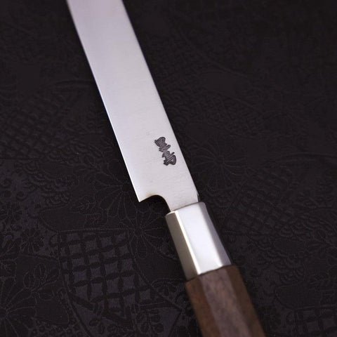 Unagi Silver Steel #3 Walnuss Griff 105mm-[Musashi]-[Japan-Küchenmesser]