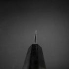 Unagisaki (Edo) Blue Steel #1 Hon-Kasumi Buffalo Ebony Handle 150mm-[Musashi]-[Japanese-Kitchen-Knives]