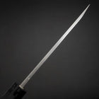 Unagisaki (Edo) Blue Steel #1 Hon-Kasumi Buffalo Ebony Handle 150mm-[Musashi]-[Japanese-Kitchen-Knives]