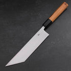 Unagisaki (Edo) Blue Steel #1 Hon-Kasumi Büffelhorn und Teak Griff 195mm-[Musashi]-[Japan-Küchenmesser]