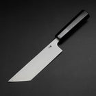 Unagisaki (Edo) Blue Steel #2 Hon-Kasumi Buffalo Ebony Handle 150mm (5.9”)-[Musashi]-[Japan-Küchenmesser]