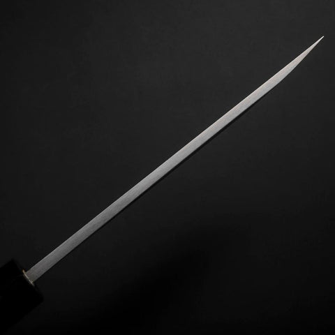 Unagisaki (Edo) Blue Steel #2 Hon-Kasumi Buffalo Ebony Handle 150mm (5.9”)-[Musashi]-[Japan-Küchenmesser]