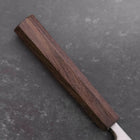 Unagisaki (Edo) White Steel #2 Hon-Kasumi Aschenholz Griff 120mm-[Musashi]-[Japan-Küchenmesser]