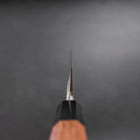 Unagisaki (Edo) White Steel #2 Hon-Kasumi Büffelhorn und Teak Griff 210mm-[Musashi]-[Japan-Küchenmesser]