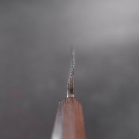 Unagisaki (Edo) White Steel #2 Hon-Kasumi Eschenholz Griff 120mm-[Musashi]-[Japan-Küchenmesser]
