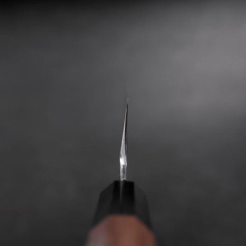 Usuba (Kanto) White Steel #1 Kagami Büffelhorn und Walnussholz Griff 240mm-[Musashi]-[Japan-Küchenmesser]