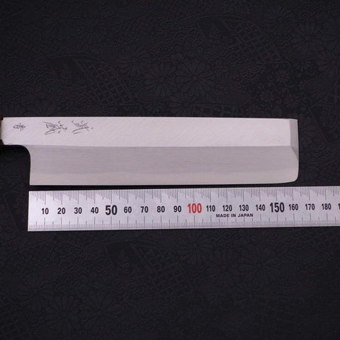Usuba(Kanto) Blue Steel #2 Kasumi Sumi Urushi Griff 165mm-[Musashi]-[Japan-Küchenmesser]