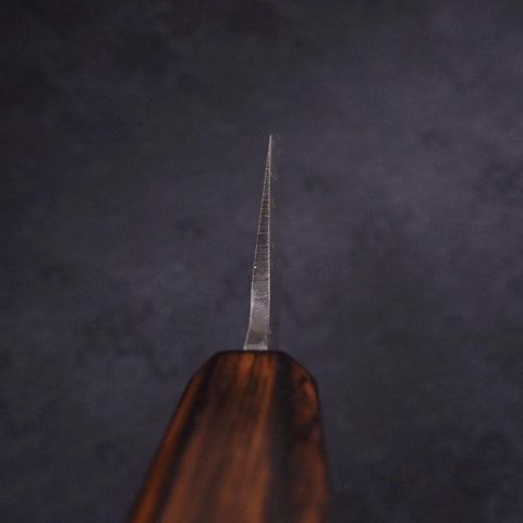 Usuba(Kanto-Stil) Blue Steel #2 Kasumi Sumi Urushi Griff 210mm-[Musashi]-[Japan-Küchenmesser]