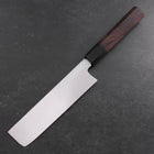 Usuba(Kanto) White Steel #2 Kasumi Büffelhorn und Ebenholz Griff 165mm-[Musashi]-[Japan-Küchenmesser]