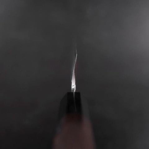 Usuba(Kanto) White Steel #2 Kasumi Büffelhorn und Ebenholz Griff 165mm-[Musashi]-[Japan-Küchenmesser]