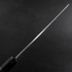 Usuba(Kanto) White Steel #2 Kasumi Büffelhorn und Ebenholz Griff 165mm-[Musashi]-[Japan-Küchenmesser]