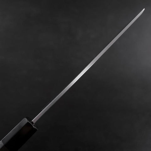 Usuba(Kanto) White Steel #2 Kasumi Büffelhorn und Ebenholz Griff 165mm-[Musashi]-[Japan-Küchenmesser]