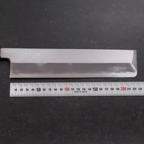 Usuba(Kanto) White Steel #2 Kasumi Büffelhorn und Walnuss Griff 240mm-[Musashi]-[Japan-Küchenmesser]