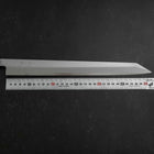 Yanagi Kiritsuke Blue steel #1 Suminagashi Büffelhorn und Ebenholz Griff mit Scheide 330mm-[Musashi]-[Japan-Küchenmesser]