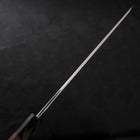 Yanagi Kiritsuke Silver Steel #3 Honyaki Kagami Büffelhorn und Wenge Griff 270mm-[Musashi]-[Japan-Küchenmesser]