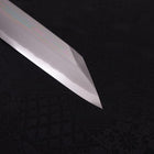 Yanagi Kiritsuke Silver Steel #3 Kagami Büffelhorn und Ebenholz Griff 270mm-[Musashi]-[Japan-Küchenmesser]
