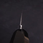 Yanagi Kiritsuke Silver Steel #3 Kagami Büffelhorn und Ebenholz Griff 270mm-[Musashi]-[Japan-Küchenmesser]