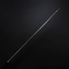 Yanagi Kiritsuke Silver Steel #3 Kasumi Büffelhorn und Ebenholz Griff 300mm-[Musashi]-[Japan-Küchenmesser]