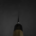 Yanagi Kiritsuke Silver Steel #3 Kasumi Büffelhorn und Magnolienholz Griff 300mm-[Musashi]-[Japan-Küchenmesser]