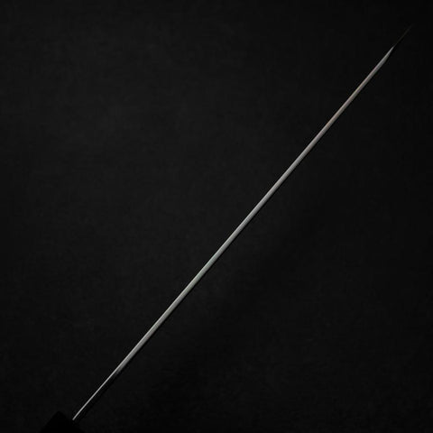 Yanagi Kiritsuke Silver Steel #3 Suminagashi Büffelhorn und Walnussholz Griff 270mm-[Musashi]-[Japan-Küchenmesser]