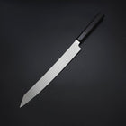 Yanagi Kiritsuke VG-10 Kagami Büffelhorn und Ebenholz Griff 270mm-[Musashi]-[Japan-Küchenmesser]