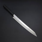 Yanagi Kiritsuke VG-10 Kagami Büffelhorn und Ebenholz Griff 270mm-[Musashi]-[Japan-Küchenmesser]