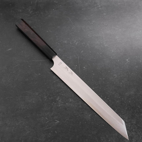 Yanagi Kiritsuke VG-10 Kasumi Büffelhorn und Ebenholz Griff 250mm-[Musashi]-[Japan-Küchenmesser]