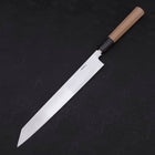 Yanagi-Kiritsuke White Steel #2 Kasumi Buffalo Magnolia Handle 270mm (10.6”)-[Musashi]-[Japan-Küchenmesser]