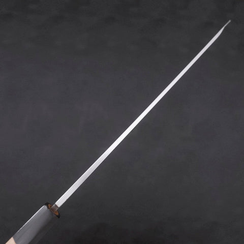 Yanagi-Kiritsuke White Steel #2 Kasumi Buffalo Magnolia Handle 270mm (10.6”)-[Musashi]-[Japan-Küchenmesser]