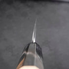 Yanagi Kiritsuke White Steel #2 Kasumi Büffelhorn und Magnolienholz Griff 240mm-[Musashi]-[Japan-Küchenmesser]
