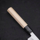 Yanagi Kiritsuke White Steel #2 Kasumi Büffelhorn und Magnolienholz Griff 240mm-[Musashi]-[Japan-Küchenmesser]