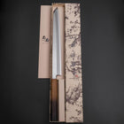 Yanagi Kiritsuke White Steel #2 Kasumi Yaki Urushi Griff 290mm-[Musashi]-[Japan-Küchenmesser]