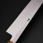 Yanagi Kiritsuke White Steel #2 Kasumi Yaki Urushi Griff 320mm-[Musashi]-[Japan-Küchenmesser]