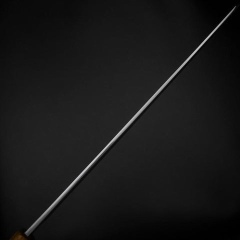 Yanagi Kiritsuke White Steel #2 Kasumi Yaki Urushi Griff 320mm-[Musashi]-[Japan-Küchenmesser]
