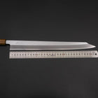 Yanagi Kiritsuke White Steel #2 Kasumi Yaki Urushi Griff 320mm-[Musashi]-[Japan-Küchenmesser]