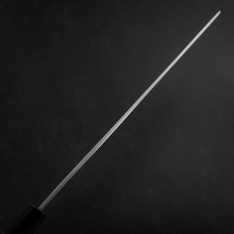 Yanagi Kiritsuke White steel #2 Kasumi Büffelhorn und Teak Griff 300mm-[Musashi]-[Japan-Küchenmesser]