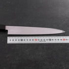 Yanagiba AUS-10 Linkshand Poliert Büffelhorn und Teakholz Griff 210mm-[Musashi]-[Japan-Küchenmesser]