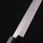 Yanagiba AUS-8 Poliert Dunkelblauer Urushi Griff 210mm-[Musashi]-[Japan-Küchenmesser]