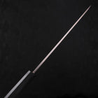 Yanagiba AUS-8 Poliert Dunkelblauer Urushi Griff 210mm-[Musashi]-[Japan-Küchenmesser]