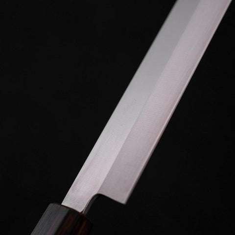 Yanagiba AUS-8, Poliert Sumi Urushi Griff, 270mm-[Musashi]-[Japan-Küchenmesser]