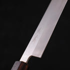 Yanagiba AUS-8, Poliert Sumi Urushi Griff, 300mm-[Musashi]-[Japan-Küchenmesser]